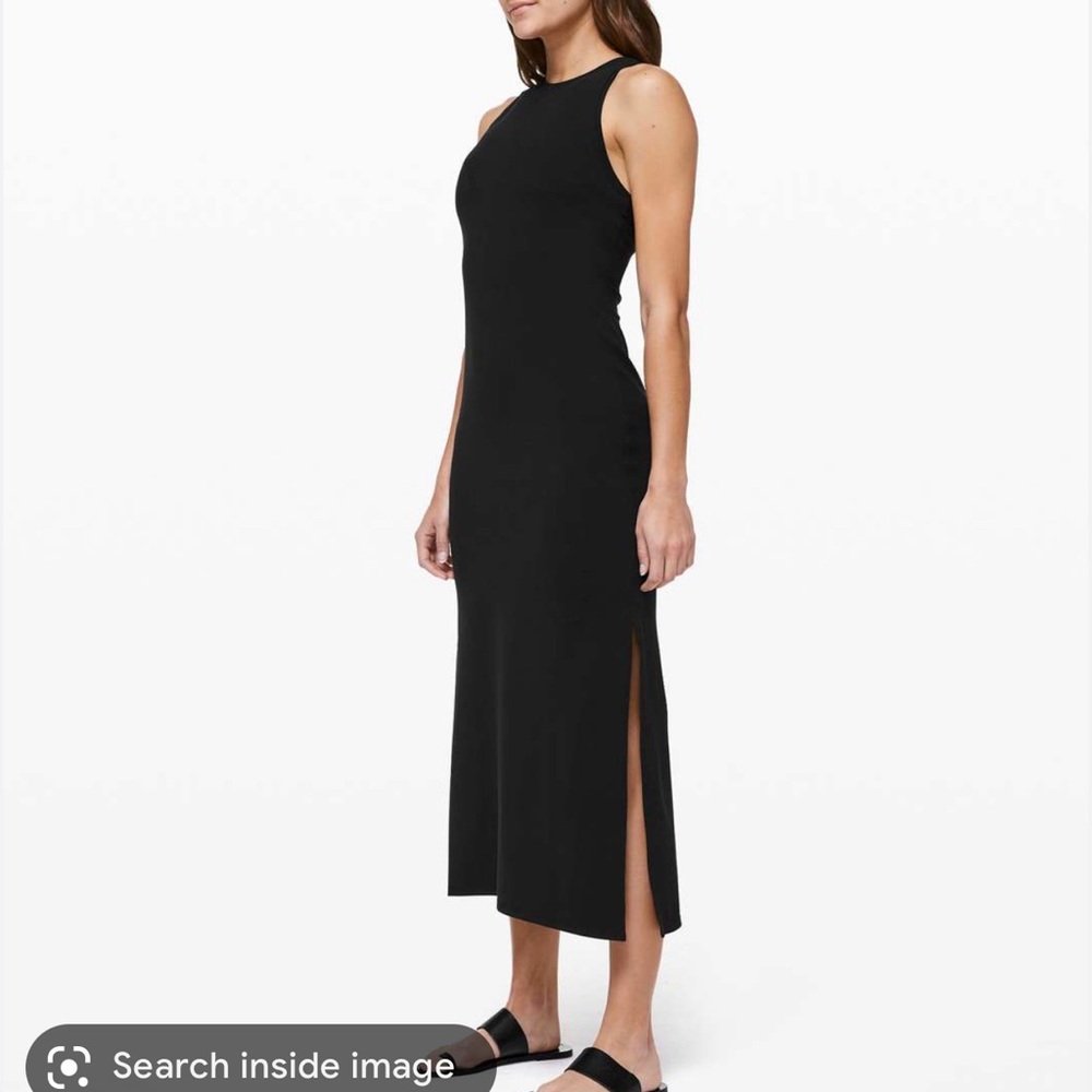🚫SOLD🚫Lululemon Get Going Dress Black Size 4 NWOT